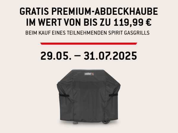 Weber Zugabe Aktion