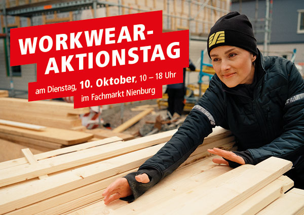 Workwear-Aktionstag am 10. Oktober in Nienburg