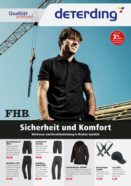 Workwear-Prospekt Frühjahr/Sommer