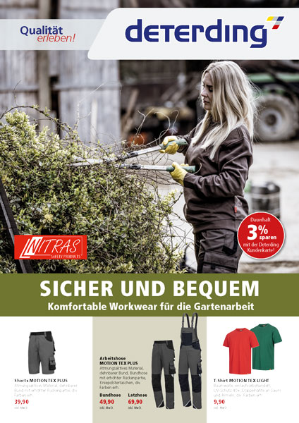 Workwear für die Gartenarbeit