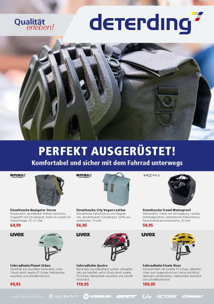 Fahrrad-Zubehör für Herbst und Winter