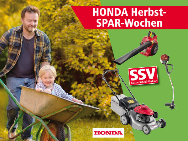Große HONDA Herbst-Aktion
