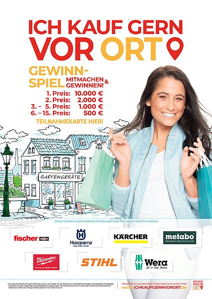 Ich kauf gern vor Ort - Das Gewinnspiel
