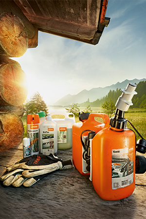 Betriebsstoffe, Sonder-Kraftstoff, STIHL MotoMix, Ketten-Haftöl