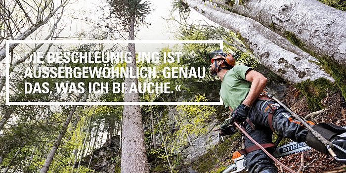 Für echte Profis: die neue STIHL MS 462 C-M
