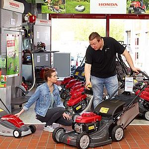 Beratung zu Honda Rasenmähern in unseren zertifizierten Fach-Geschäften