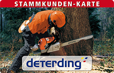 Deterding Kundenkarte STIHL-Motiv