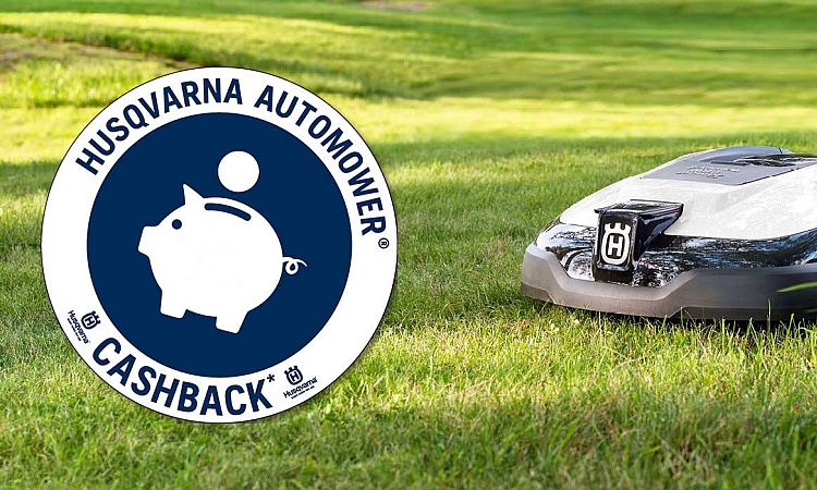 HUSQVARNA Automower Cashback-Aktion 2019