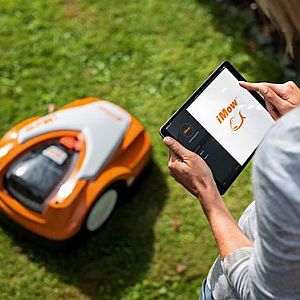 Moderne Technik im Robotermäher Stihl iMow