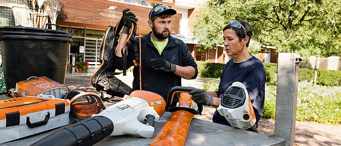 Das STIHL Akkusystem PRO - Leistung, Zuverlässigkeit und Komfort für Profis