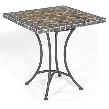 Sonnenpartner Mosaik-Tisch MONTBLANC 70x70 cm
