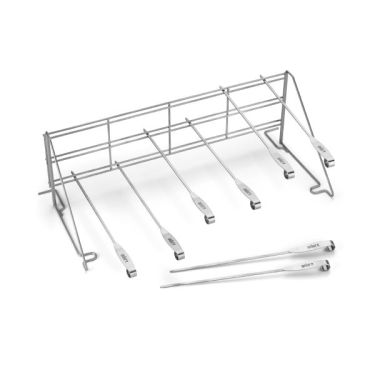 Weber ETGS Edelstahlrost und Spiesse-Set