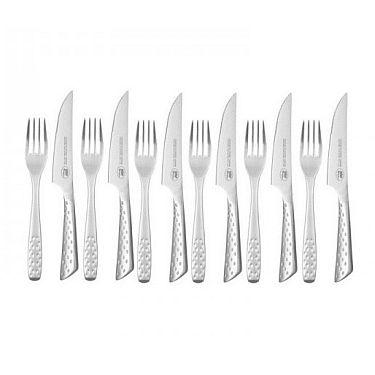 Weber Steak-Set Deluxe 12-tlg., Edelstahl