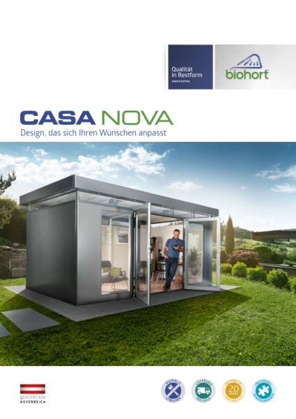 Biohort Gartenhaus CASA NOVA