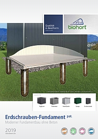 Biohort Erdschrauben-Fundament