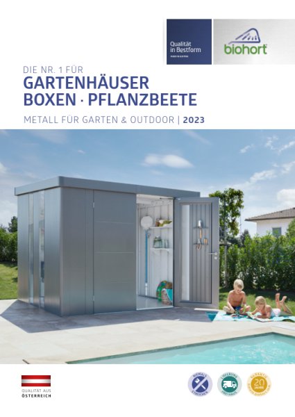 Biohort Gesamt-Prospekt 2023