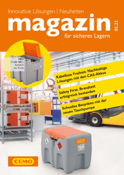 CEMO Magazin für sicheres Lagern 02/2022