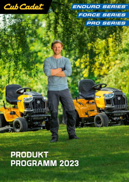 Cub Cadet Katalog 2023