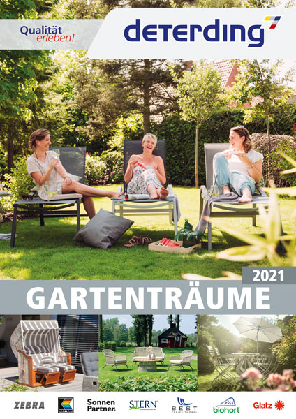 Deterding Gartenmöbel-Katalog