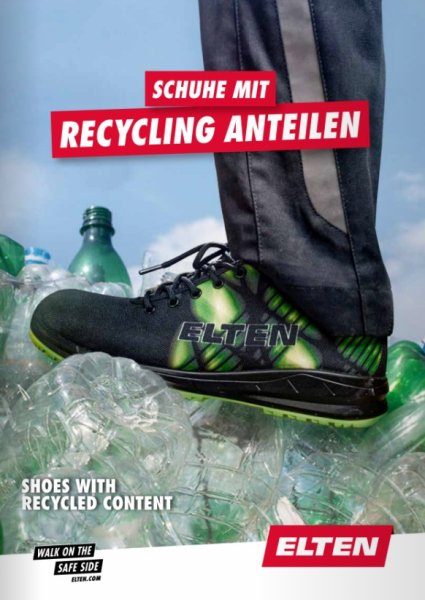 ELTEN Schuhe mit Recycling-Anteilen