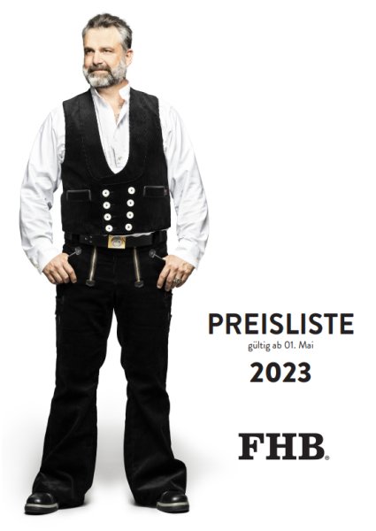 FHB Preisliste 2023/24