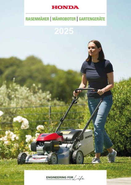 HONDA Rasenmäher & Gartengeräte-Katalog 2024