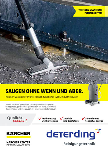 Flyer KÄRCHER Industriesauger IVR