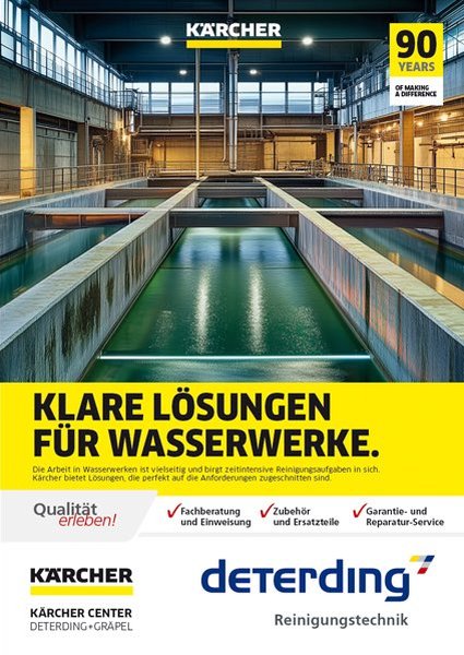 Flyer KÄRCHER Industriesauger Wasserwerke