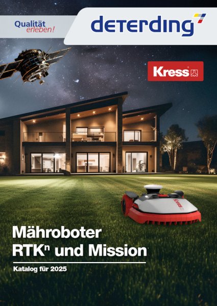 KRESS Mähroboter-Broschüre 2024