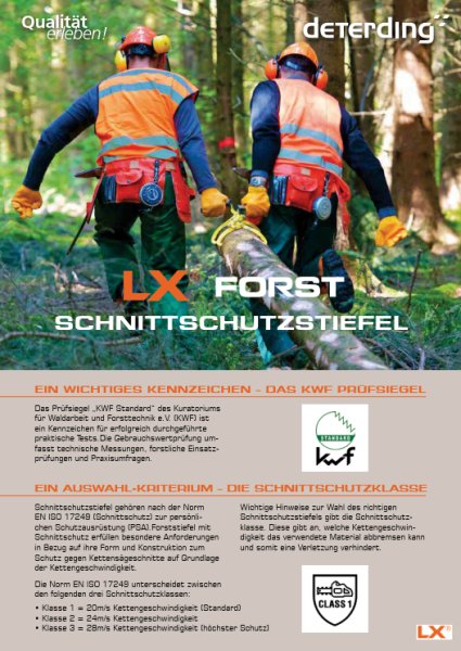 LUPRIFLEX Forst- & Schnittschutzstiefel