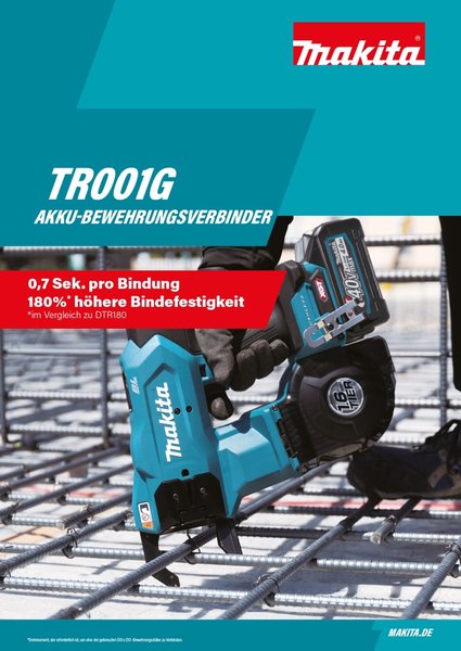 MAKITA Akku-Bewehrungsverbinder TR001G