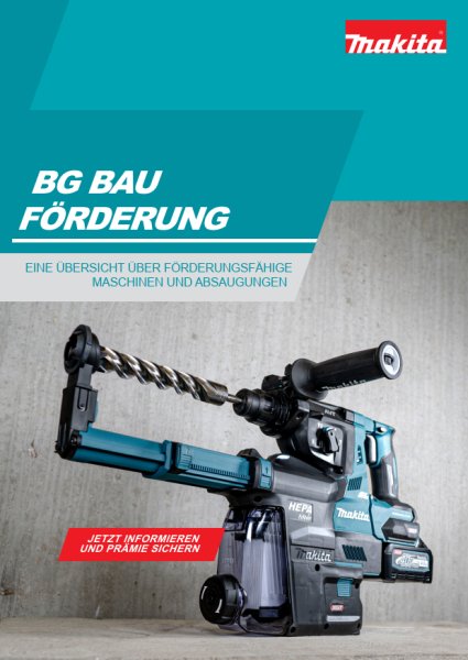 MAKITA BG Bau-Förderung