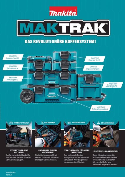 MAKITA MAKTRAC Koffersystem