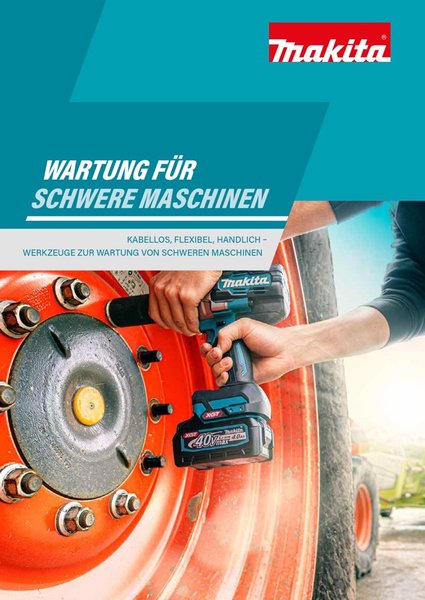 MAKITA Wartung für schwere Maschinen