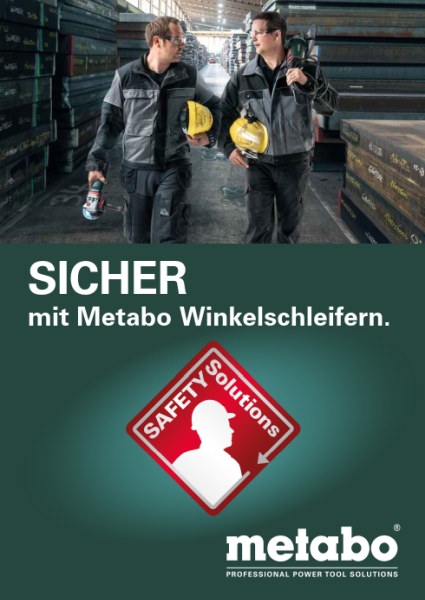 METABO Sicherheits-Winkelschleifer Broschüre