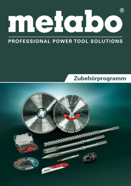 METABO Zubehör-Katalog