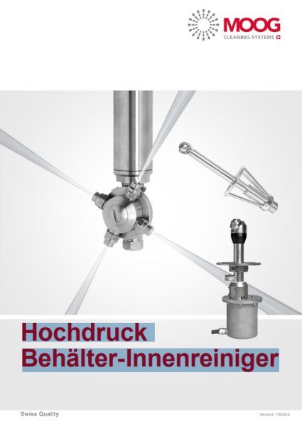 Hochdruck Behälter-Innenreiniger