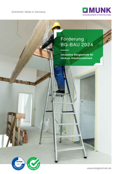 MUNK Steigtechnik - BG Bau Förderung 2024