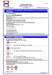 Sicherheitsdatenblatt OEST OecoKraft 4-Takt