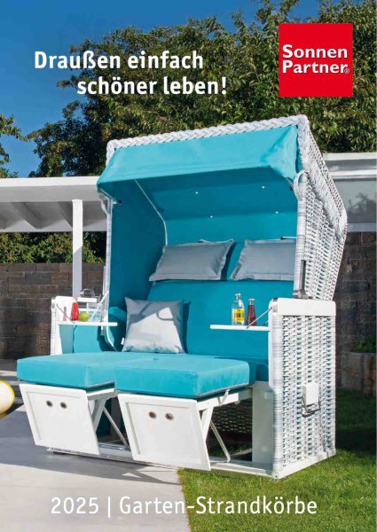 SONNENPARTNER Garten-Strandkörbe 2025