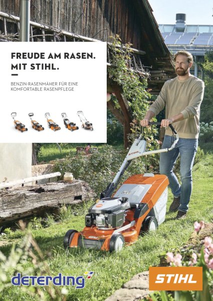 STIHL Broschüre Benzin-Rasenmäher