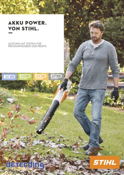 STIHL Katalog Akku-Systeme