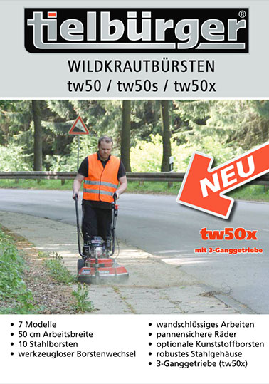 Die Wildkrautbürsten von Tielbürger