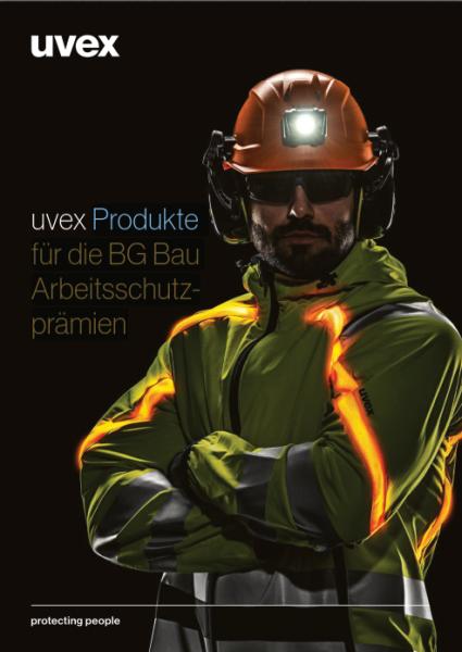 UVEX Produkte für die BG Bau Arbeitsschutzprämien