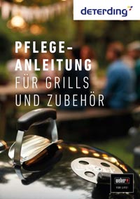 WEBER Merkblatt Reinigung & Pflege