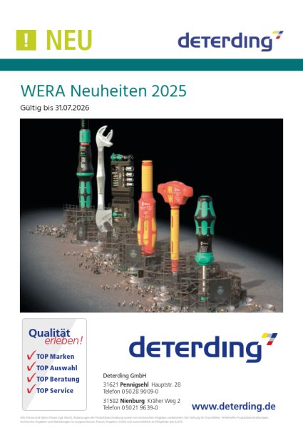 WERA Neuheiten 2025