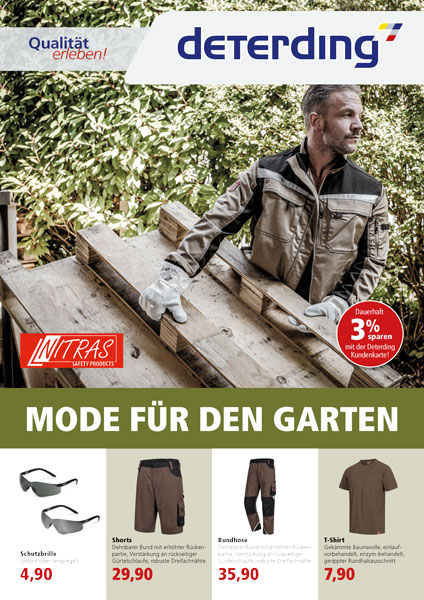Workwear für die Gartenarbeit