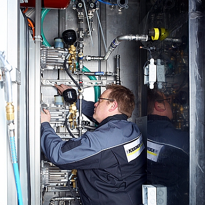 Waschtechnik - Installation & Montage