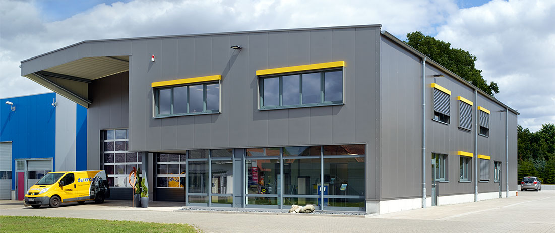 Das neue Betriebsgebäude Reinigungstechnik in Pennigsehl