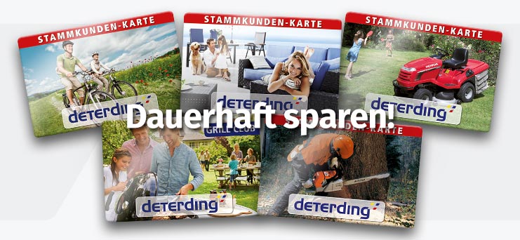 Die Deterding Kundenkarte